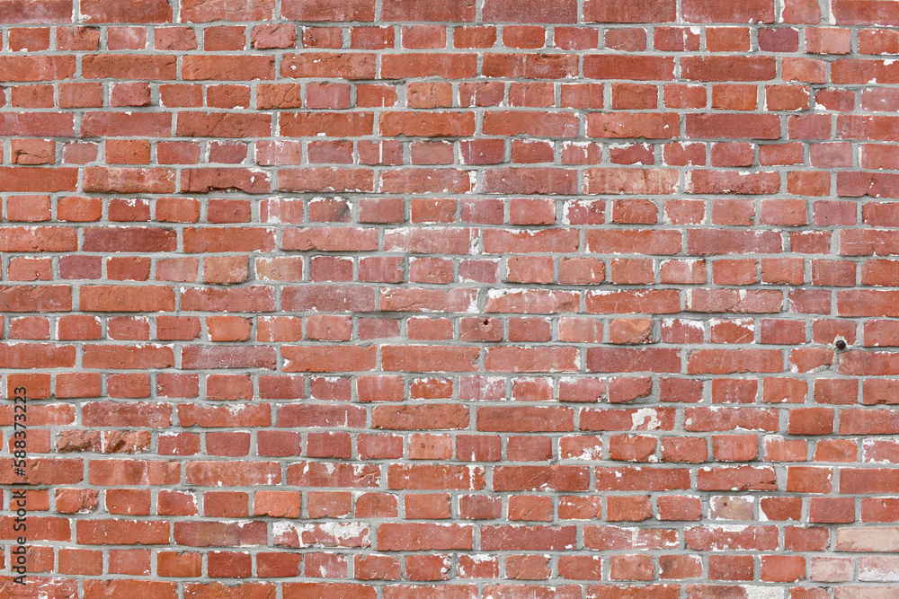 Fototapeta premium Red brick wall background