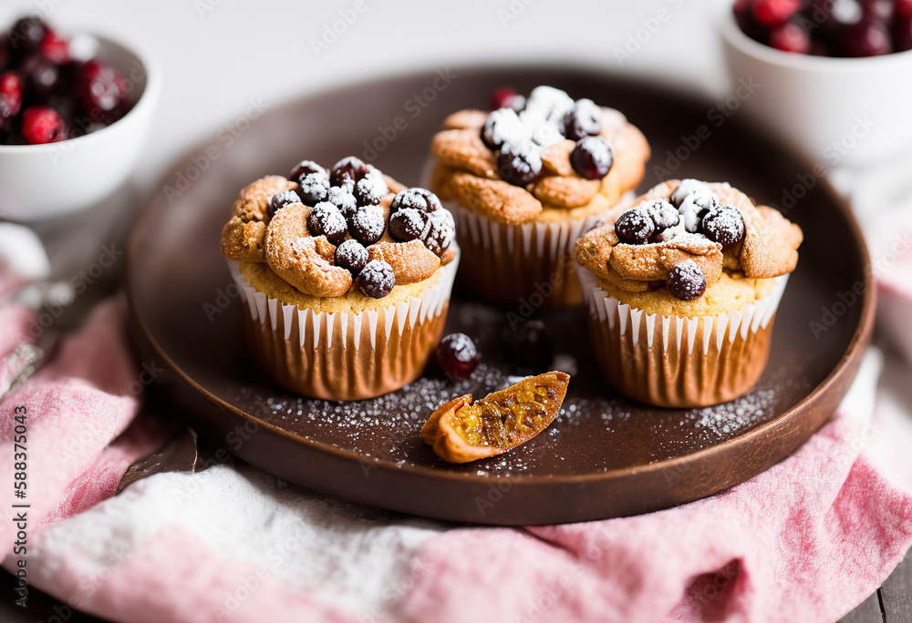 Savor the homemade flavor of muffins, prepared with fresh ingredients and love.