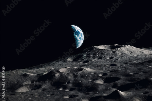 moon background