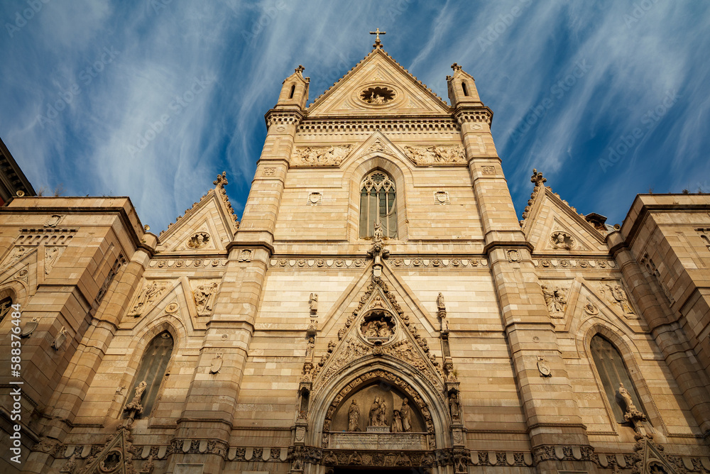 Naples Cathedral or Cathedral of the Assumption of Mary.