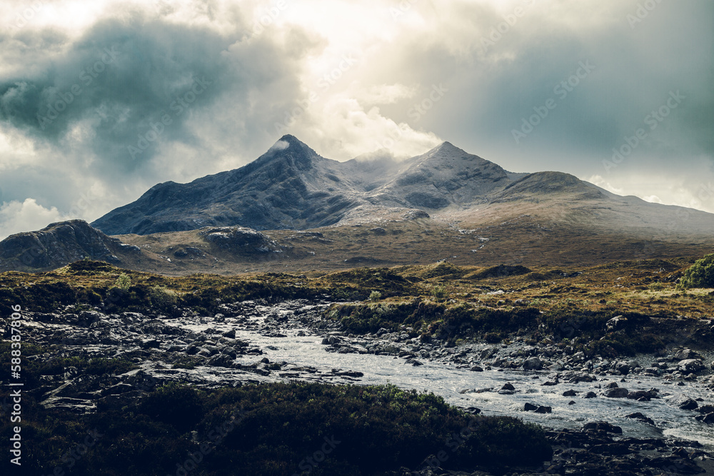 Sgurr Nan Gillean, Isle of Skye, Scotland, United Kingdom Sgurr Nan Gillean, Isle of Skye, Scotland, United Kingdom