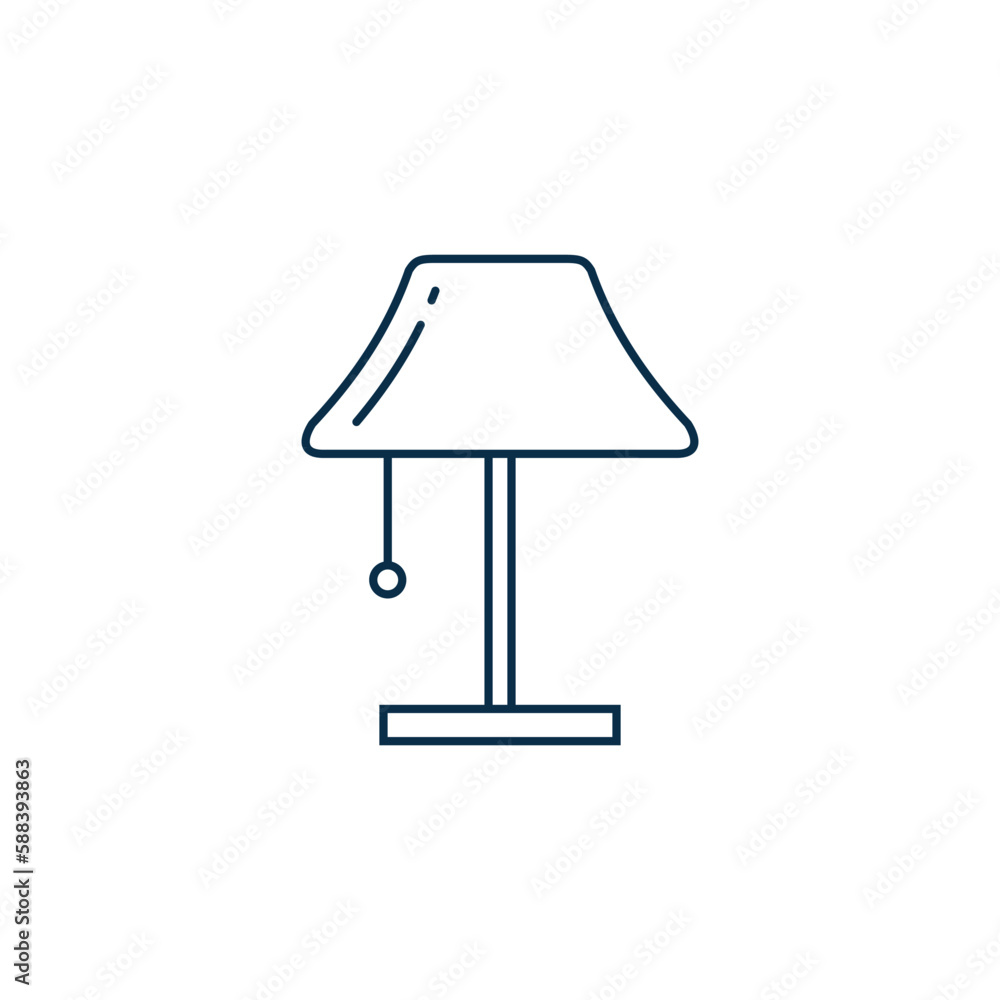 living room lamp icon vector template living room lamp icon vector template