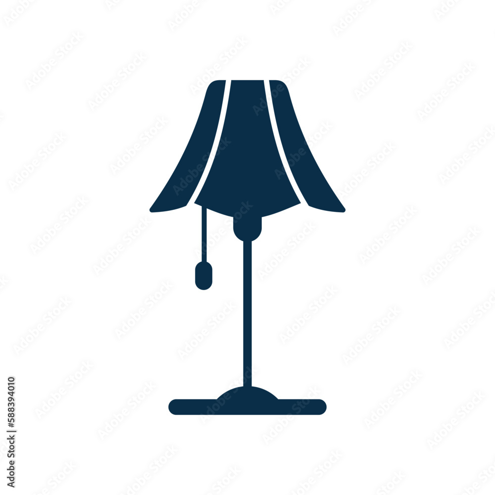 living room lamp icon vector template living room lamp icon vector template