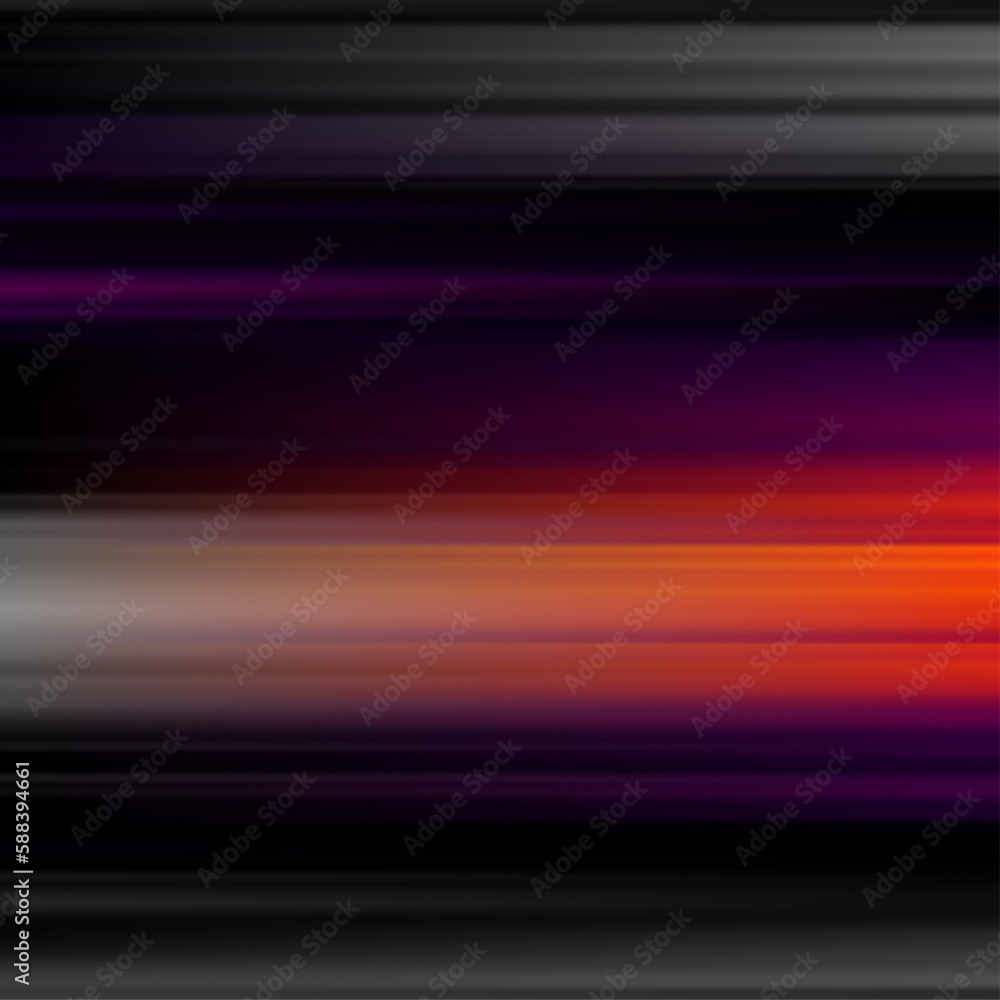 Vector image with horizontal defocused thin lines Vector image with horizontal defocused thin lines