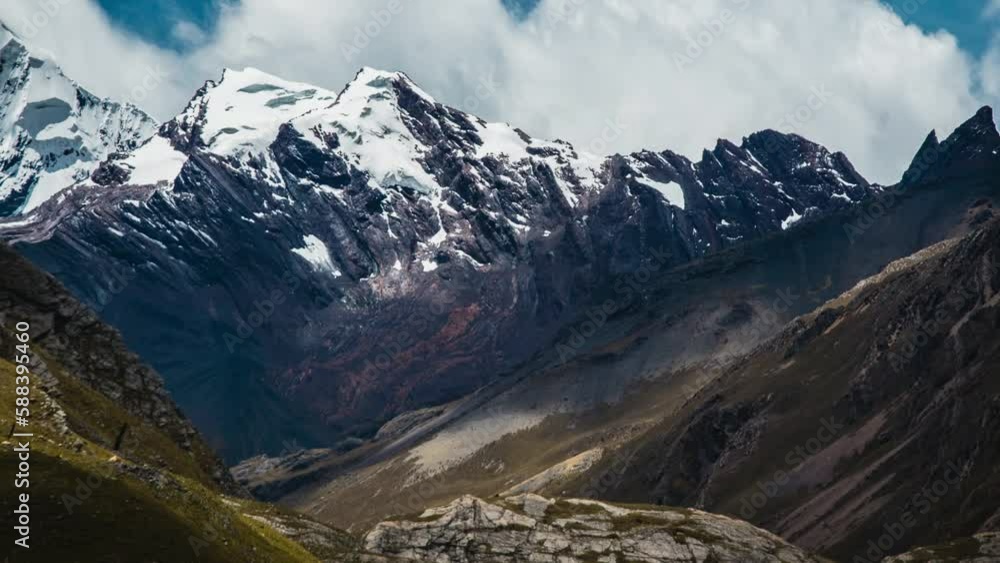 Aerial shot of the Cebollapampa lakes, in the Huascaran National Park, in the valley of, Ancash region, Peru. The beatiful landscape from Huascaran national park, near to Huaraz - Peru Aerial shot of the Cebollapampa lakes, in the Huascaran National Park, in the valley of, Ancash region, Peru. The beatiful landscape from Huascaran national park, near to Huaraz - Peru