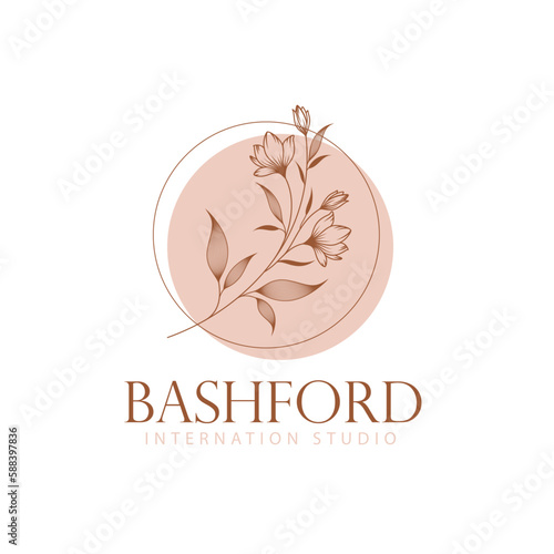 Flower logo design Studio