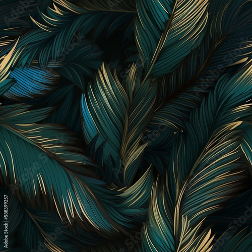 seamless texture,pattern,from tropical leaves,summer