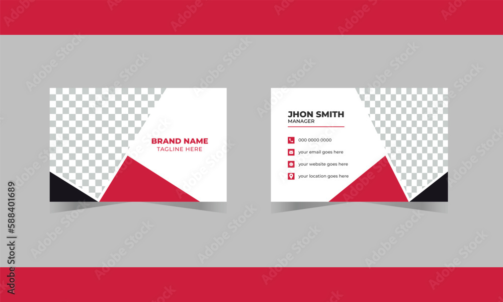 Corporate Modern Business Card Design Template Creative and Clean Business Card Name Name Card Visiting Card Simple Card Vector Design Corporate Modern Business Card Design Template Creative and Clean Business Card Name Name Card Visiting Card Simple Card Vector Design