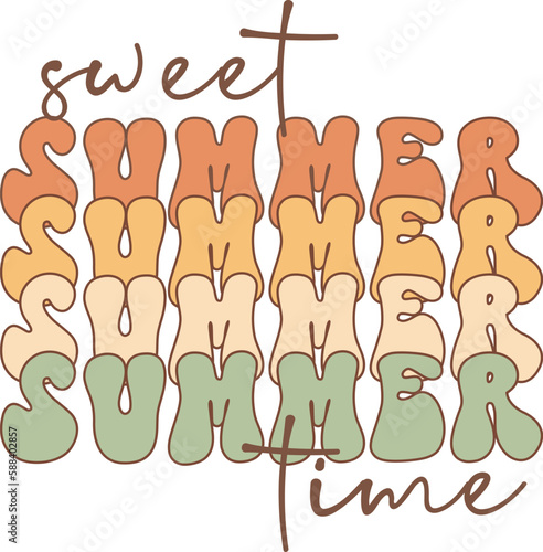 sweet summer time svg design
