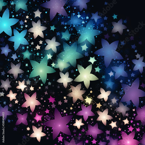 Wallpaper Mural background with stars Torontodigital.ca