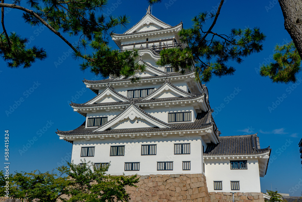 福山城の風景 福山城の風景