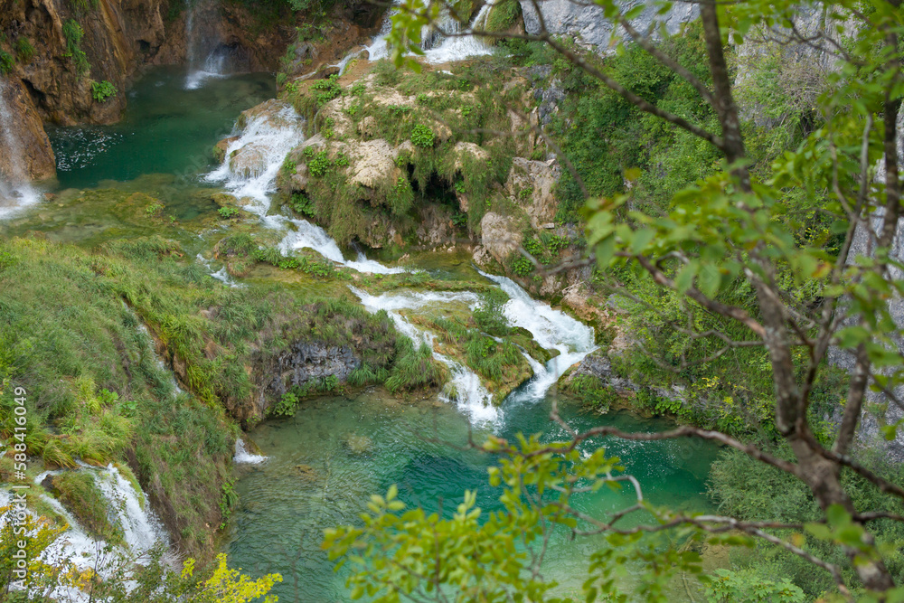 Plitvicer Seen National Park, Dalmatien, Kroatien Plitvicer Seen National Park, Dalmatien, Kroatien