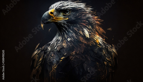 фотография Eagle abstract wallpaper