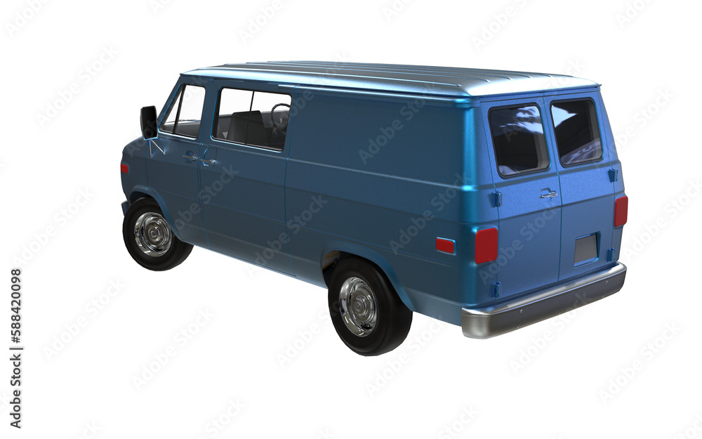  van isolated on Transparent background