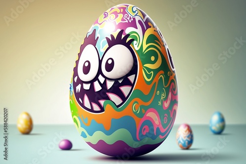 funny and mischievous easter egg