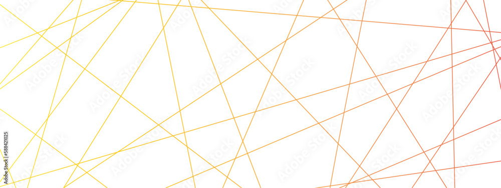 Abstract background with orange lines.