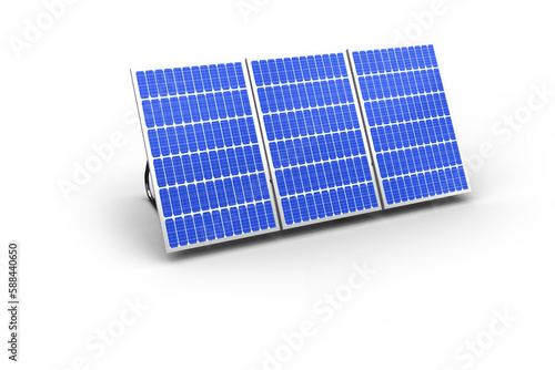 3d image of solar panel