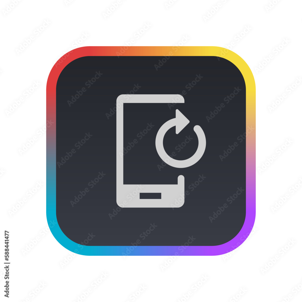 Device Restore - Pictogram (icon) Device Restore - Pictogram (icon)