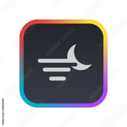 Wind - Pictogram (icon) 