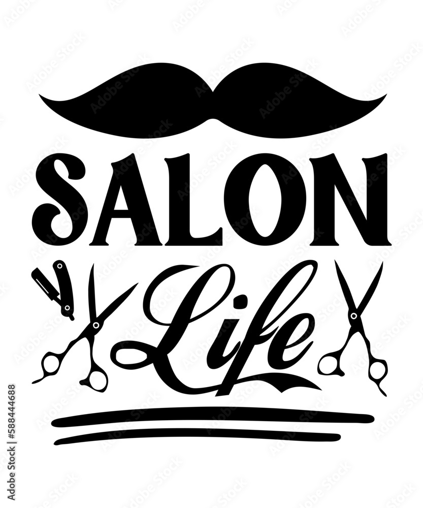 Barber Haircut Quotes Svg Bundle, Barber SVG, Craft Files, PNG Design
