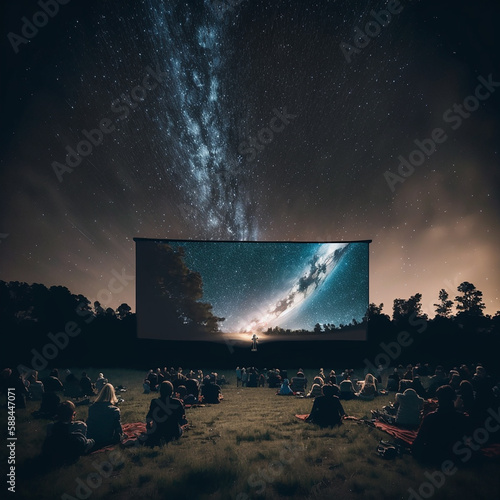 open air cinema