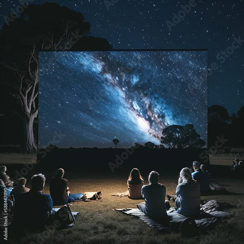 open air cinema