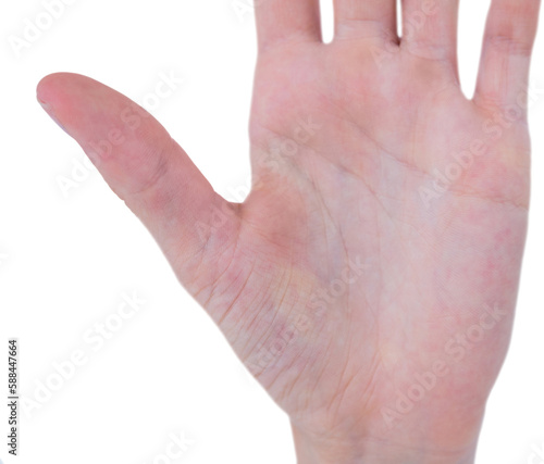 Hand gesturing