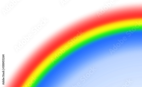Digital image of rainbow