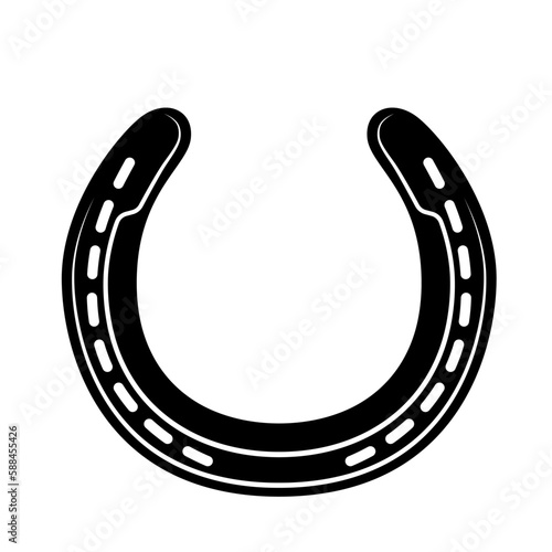 Horseshoe Simple detailed vector Illustration Icon