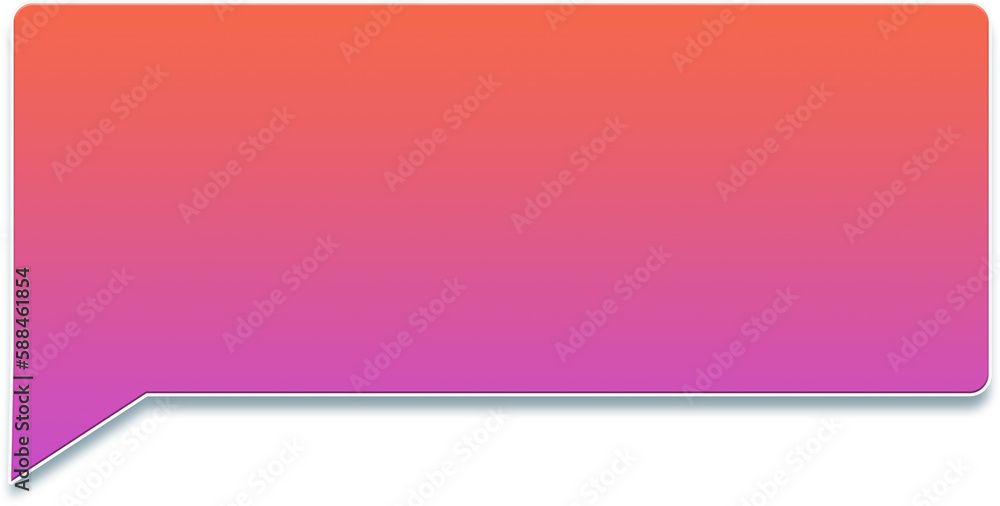 Rectangle conversation bubble Rectangle conversation bubble