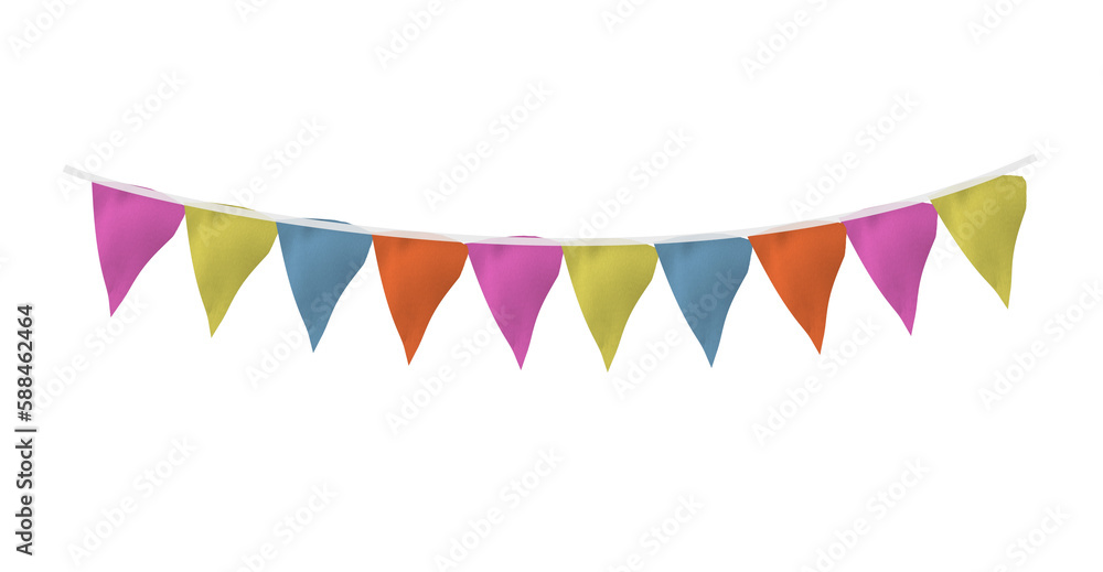 Hanging flag bunting Hanging flag bunting