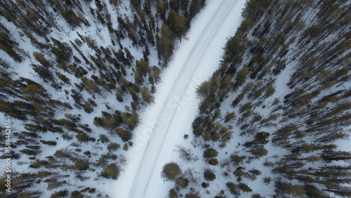 Roads in Finnish Lapland