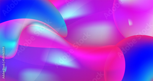 Vector abstract geometric background with gradient color