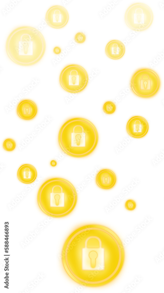 Lock icon vector Lock icon vector