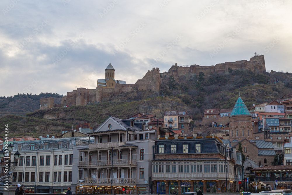 Fototapeta premium view of the old town