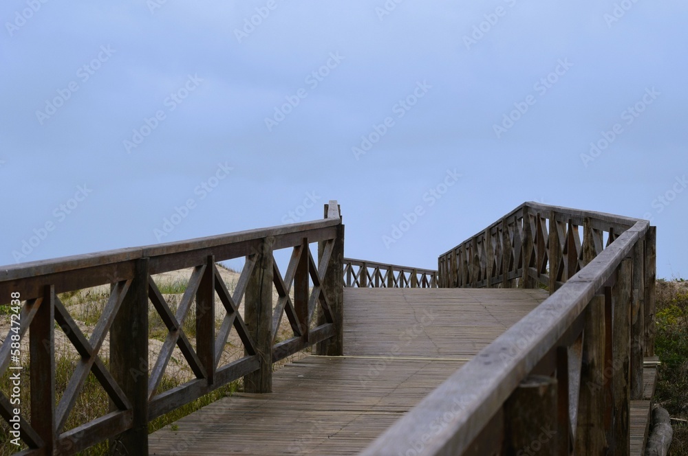 Ponte de madeira