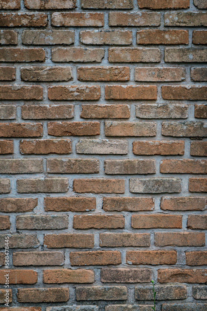 Parede velha de tijolos cerâmicos parede textura background gasta antiga construção rústica vermelha Parede velha de tijolos cerâmicos parede textura background gasta antiga construção rústica vermelha