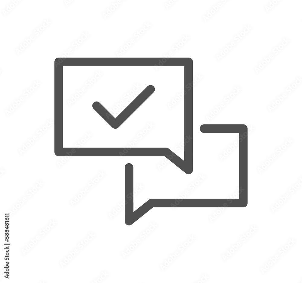 Approve related icon outline and linear symbol.
Approve related icon outline and linear symbol.