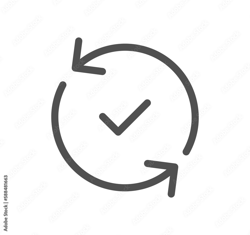 Approve related icon outline and linear symbol.
Approve related icon outline and linear symbol.