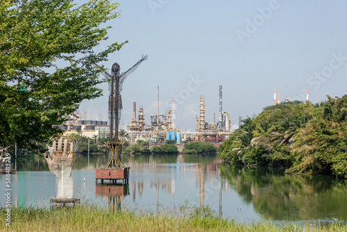 oil industry in barrancabermeja in colombia