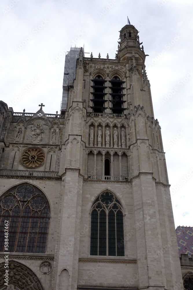 Kathedrale in Sens, Frankreich