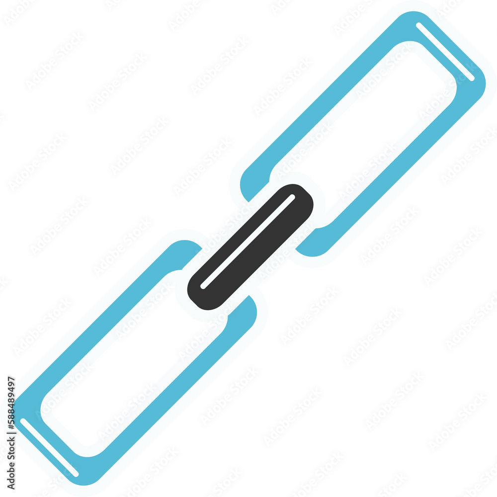 Illustration of chains Illustration of chains