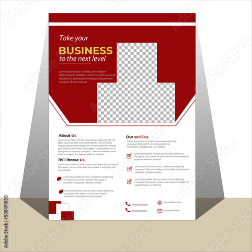 advertising flyer, abstract business promotion flyer or vector template design modern business flyer template, abstract business flyer and creative design  digital marketing  flyer .

