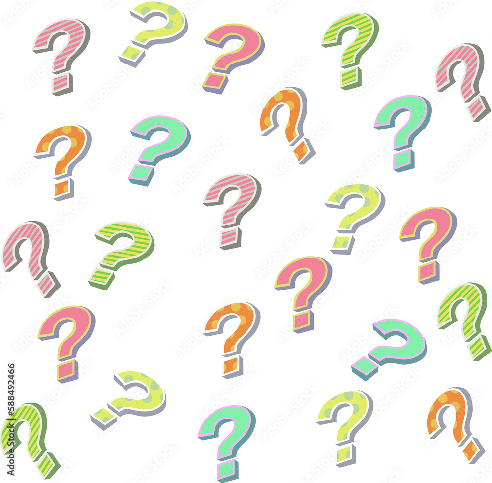 Vector of question mark symbol Vector of question mark symbol
