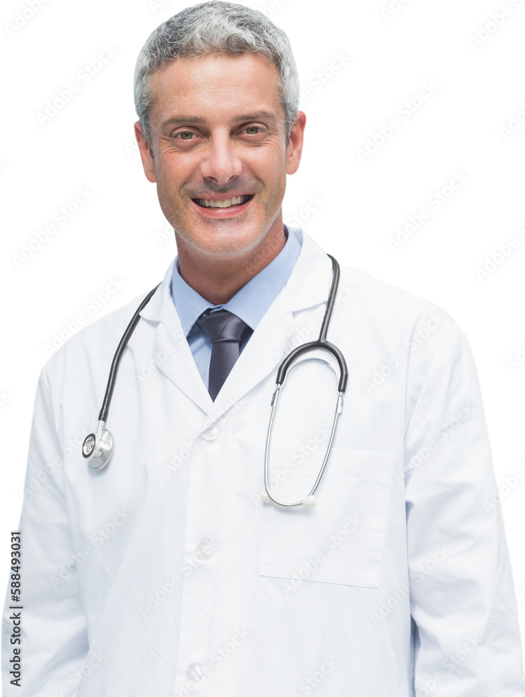 Portrait of smiling male doctor Portrait of smiling male doctor