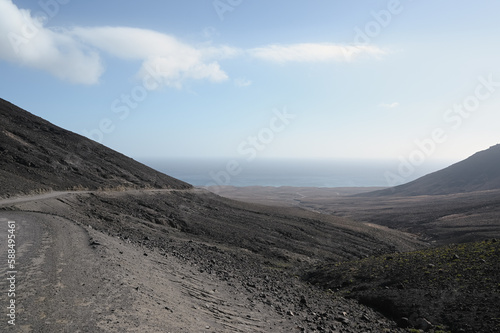 Cofete beach road