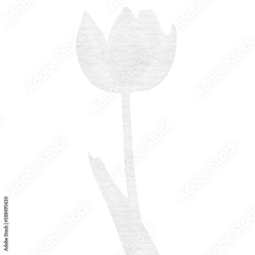 Fototapeta Naklejka Na Ścianę i Meble -  Tulip flower symbol 