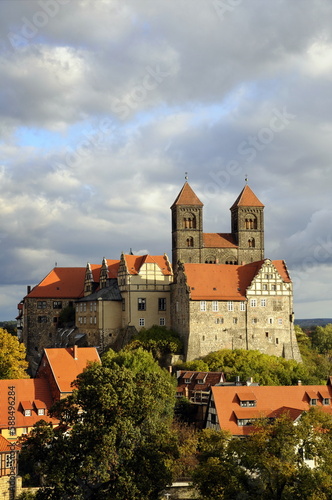 Schloss und Stiftskirche in Quedlinburg