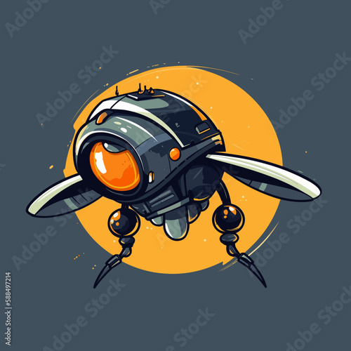 drone fly-shaped