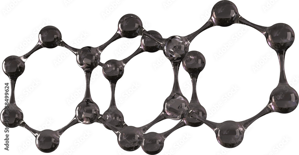 Abstract molecule model Abstract molecule model